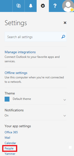 Office 365 Import Contacts From Another Email Account Step 4